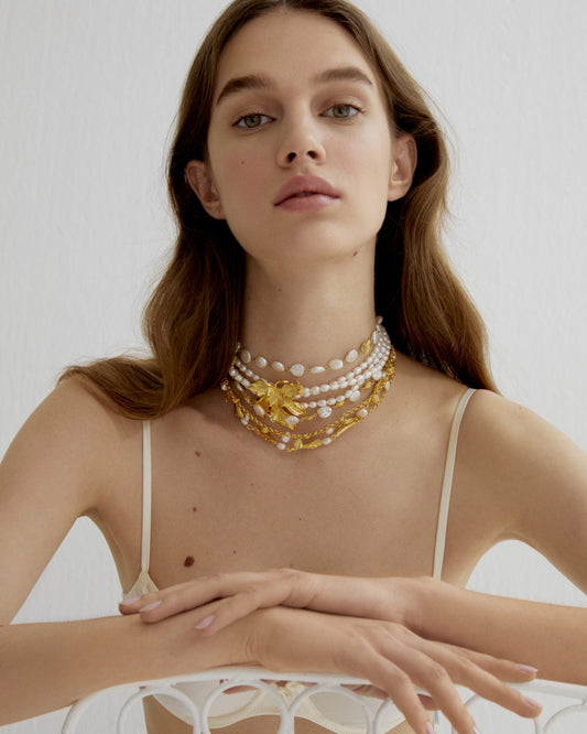 Baroque Natural Freshwater Pearl Necklace
