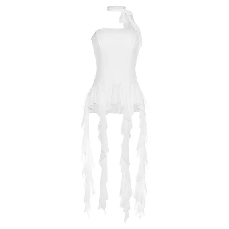 Women’s Off-Shoulder Crop Top | Sexy Halter Sleeveless Y2K Summer Tank