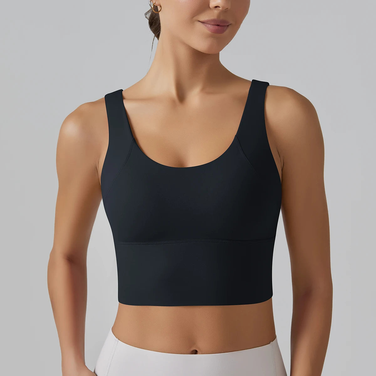 Women’s Yoga Sports Bra | Shockproof Fitness & Running Tank Top