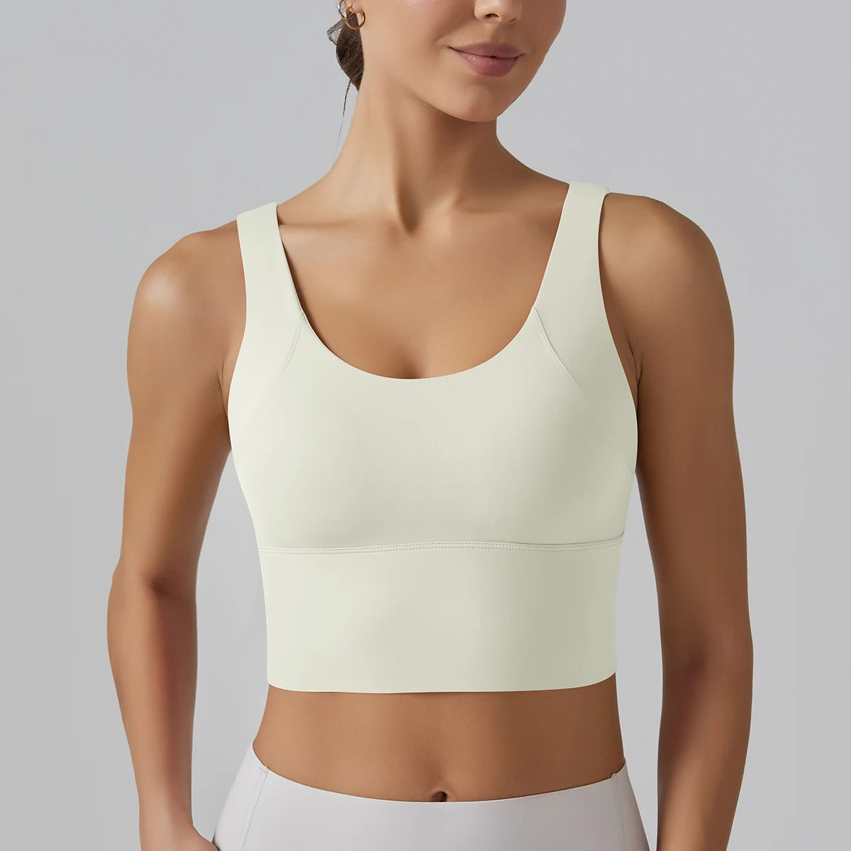 Women’s Yoga Sports Bra | Shockproof Fitness & Running Tank Top