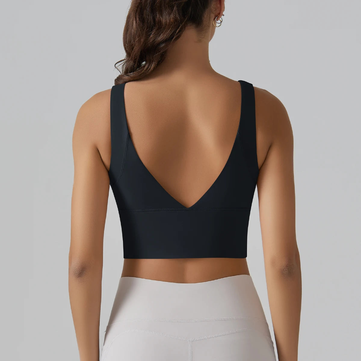 Women’s Yoga Sports Bra | Shockproof Fitness & Running Tank Top