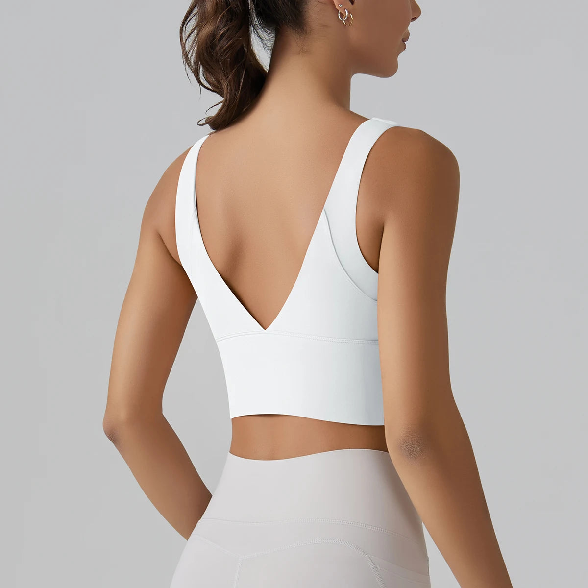 Women’s Yoga Sports Bra | Shockproof Fitness & Running Tank Top
