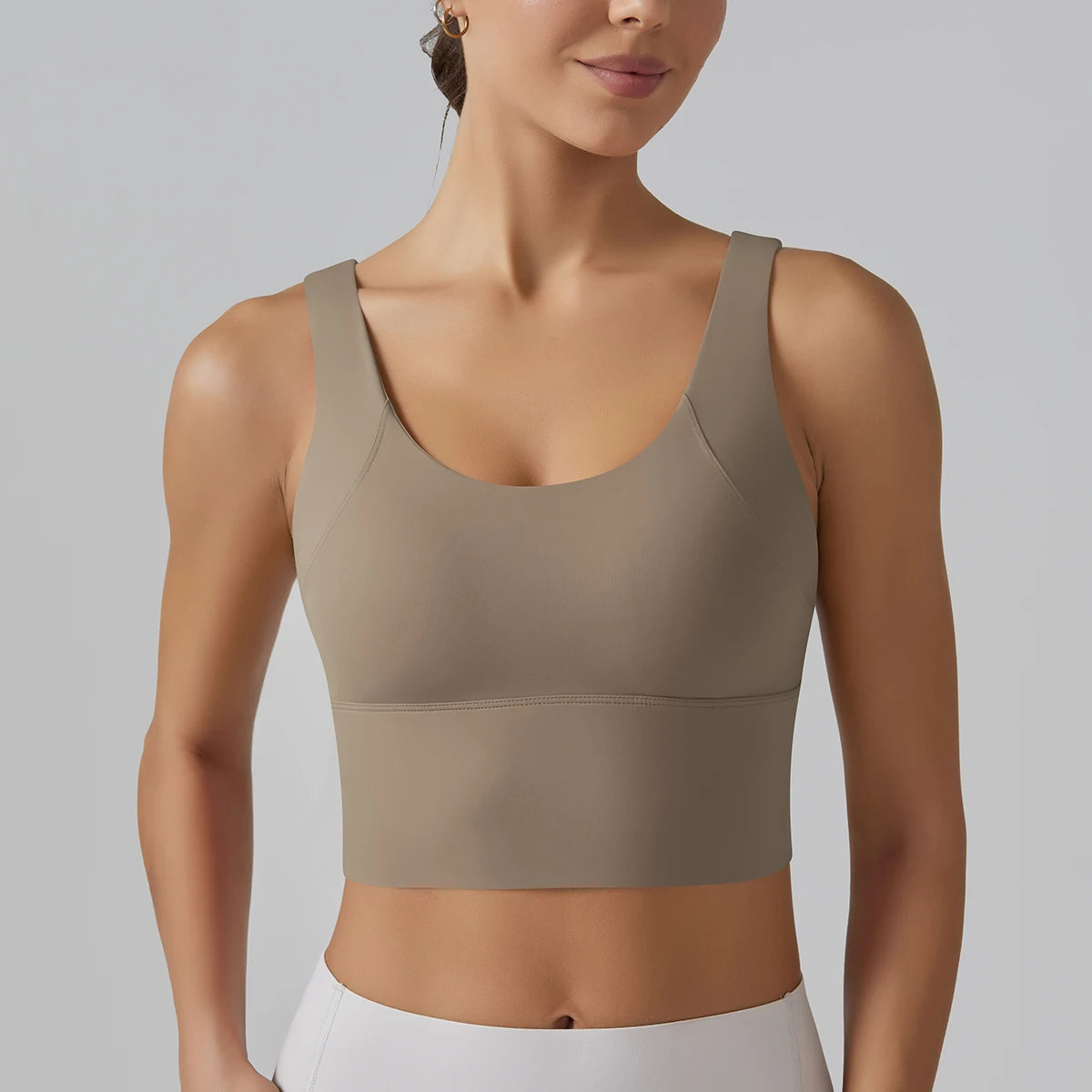 Women’s Yoga Sports Bra | Shockproof Fitness & Running Tank Top