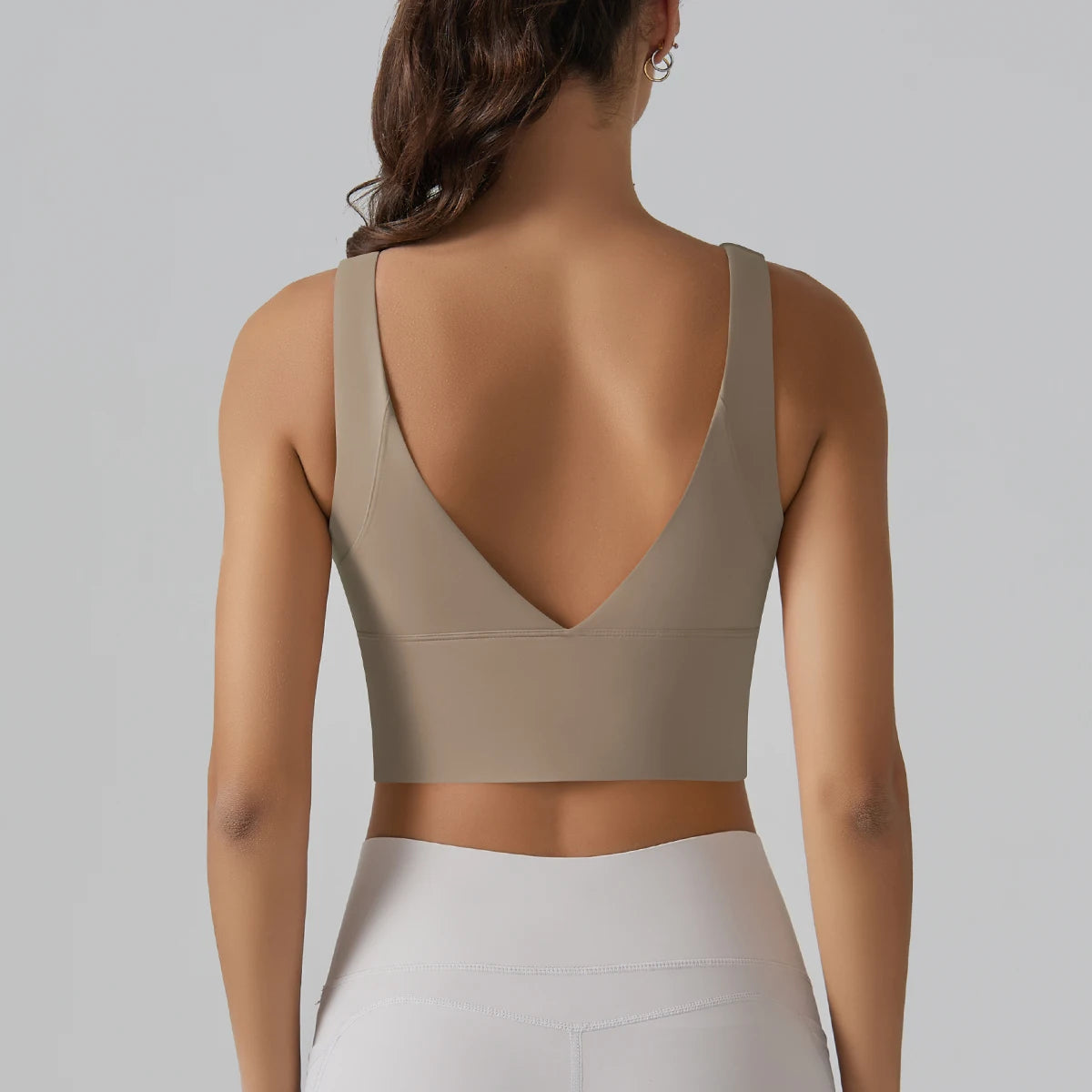 Women’s Yoga Sports Bra | Shockproof Fitness & Running Tank Top