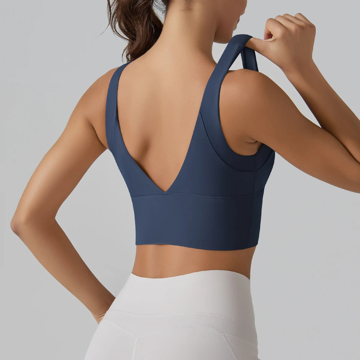 Women’s Yoga Sports Bra | Shockproof Fitness & Running Tank Top