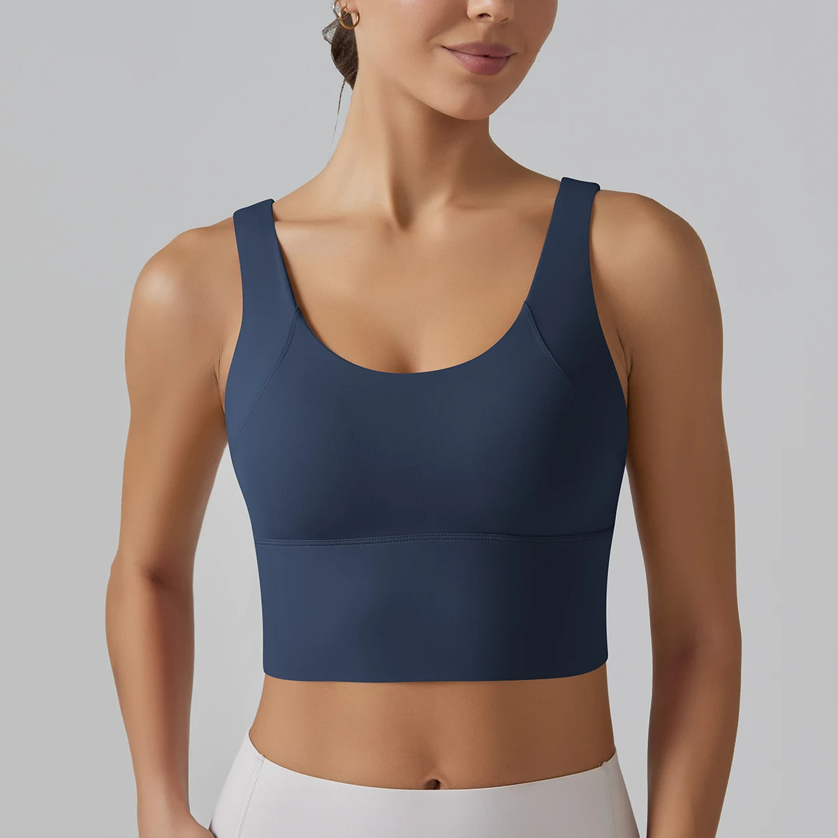 Women’s Yoga Sports Bra | Shockproof Fitness & Running Tank Top