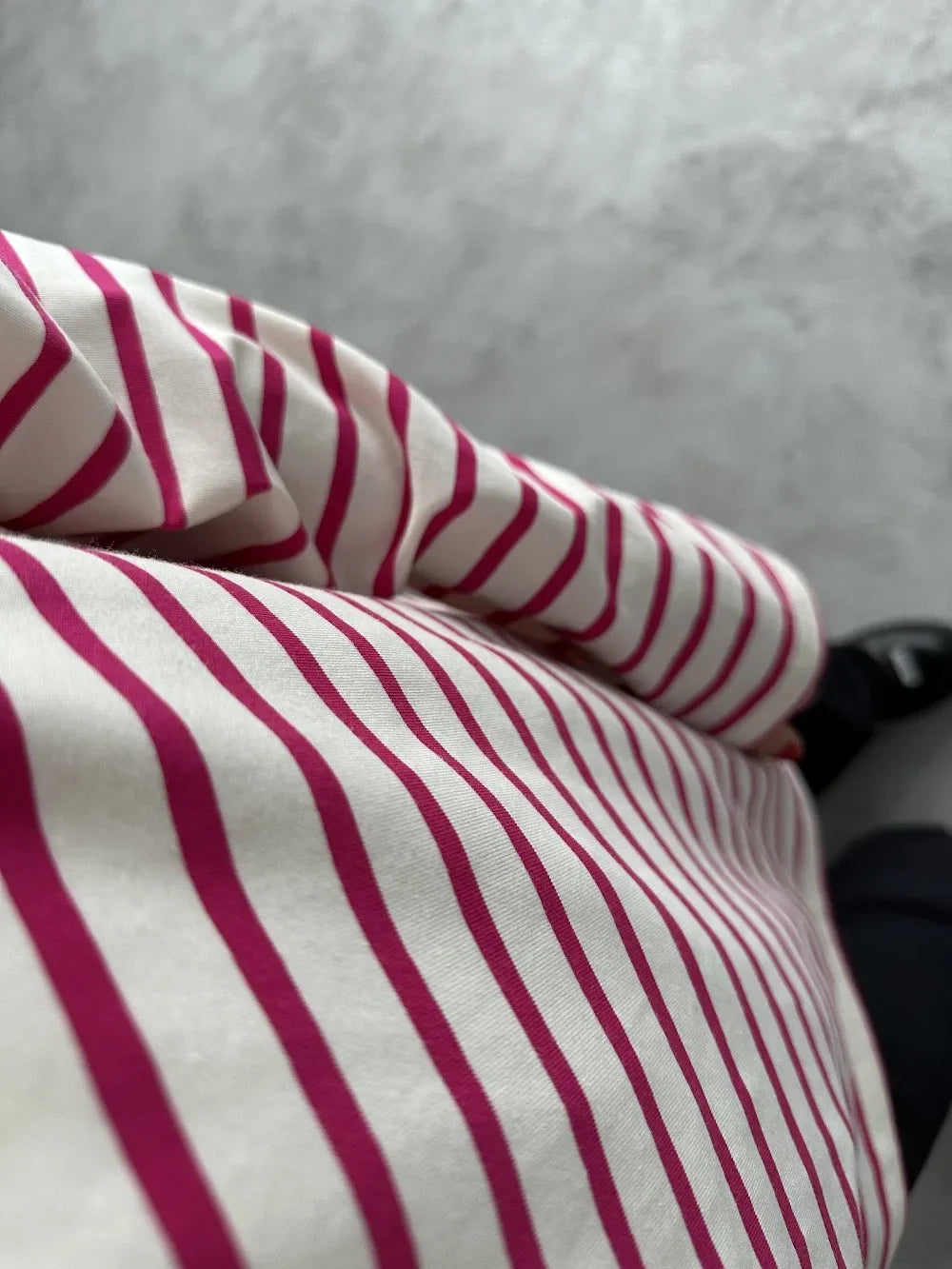 Women’s Striped Long Sleeve T-Shirt | Casual Loose Cotton Tee