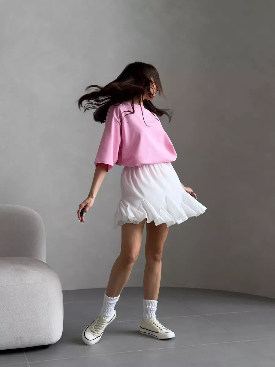 Women’s Oversized Cotton T-Shirt | Casual Summer Loose Fit Tee