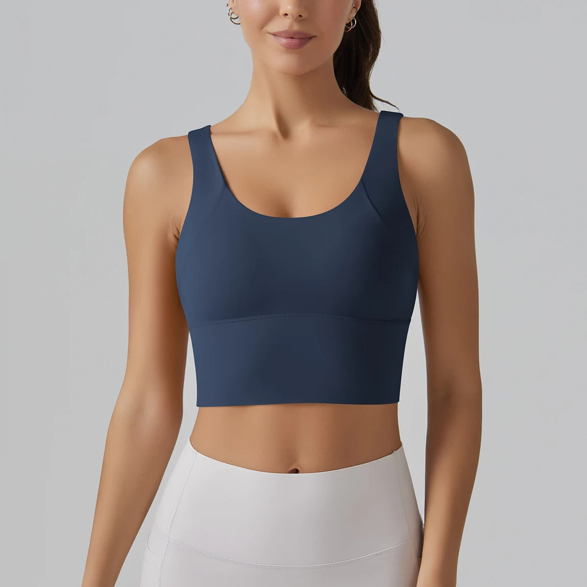 Women’s Yoga Sports Bra | Shockproof Fitness & Running Tank Top