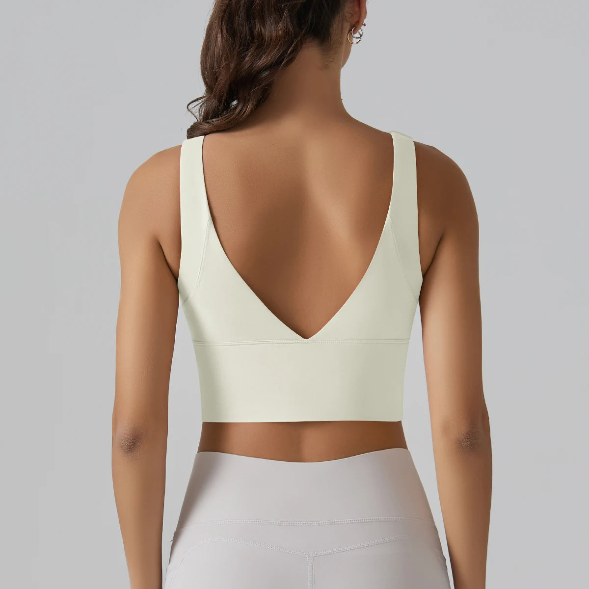 Women’s Yoga Sports Bra | Shockproof Fitness & Running Tank Top