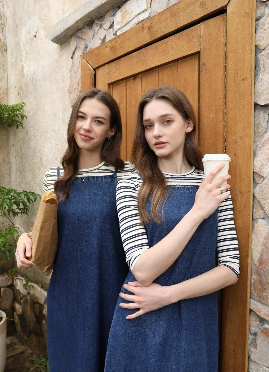 Women’s Striped Ribbed Top | 3/4 Sleeve High Stretch Slim Fit Casual Tee 2025